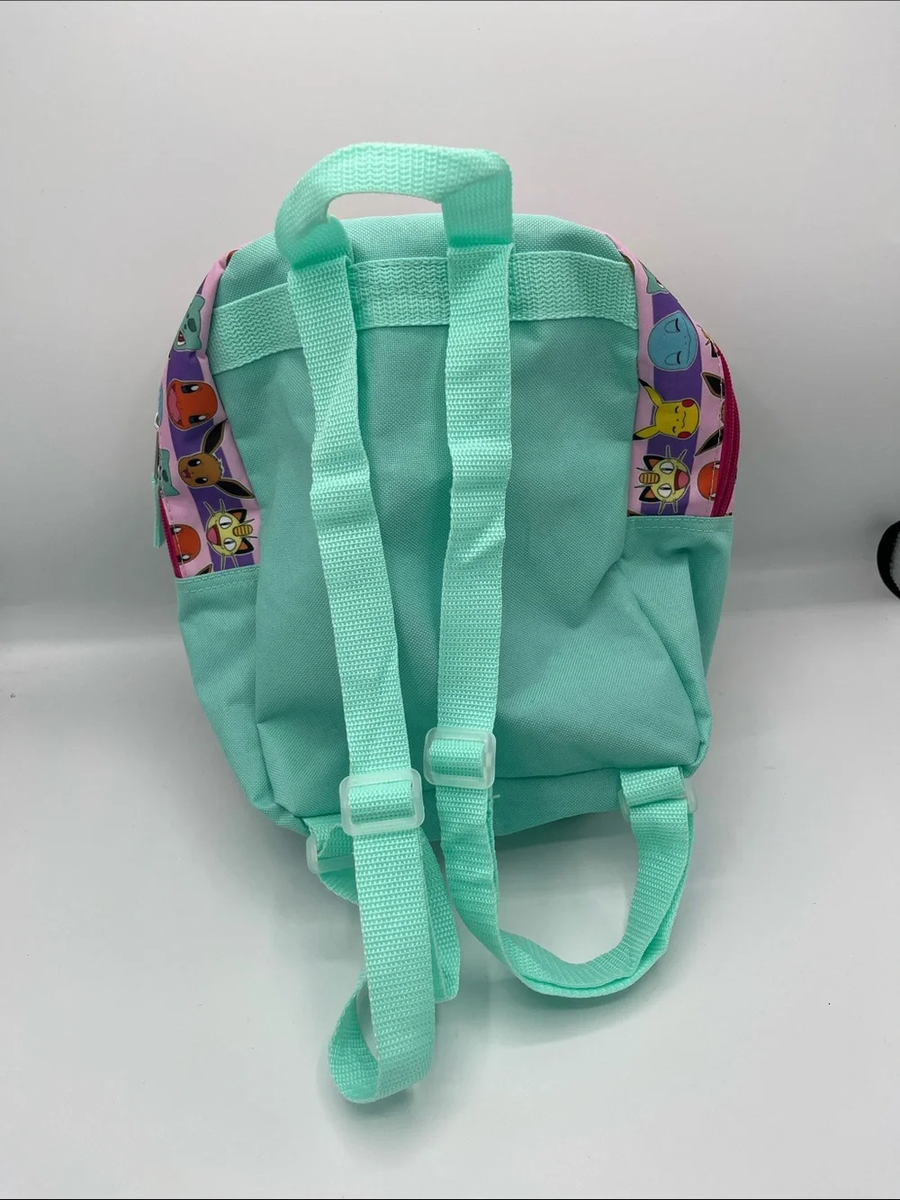 Pokemon Bioworld Pikachu Eevee Print Backpack School Bag
